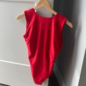 Red Lululemon One-Piece Bathing Suit